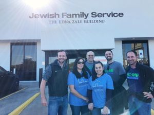 Team members outside of Jewish Family Services