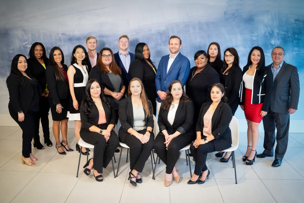A group photo of the Home Tax Solutions team