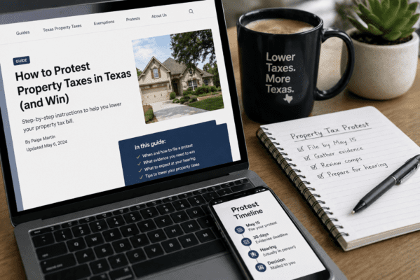 protest property tax and win